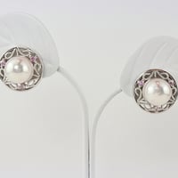 SVアコヤ真珠ピアス(St.Cage)