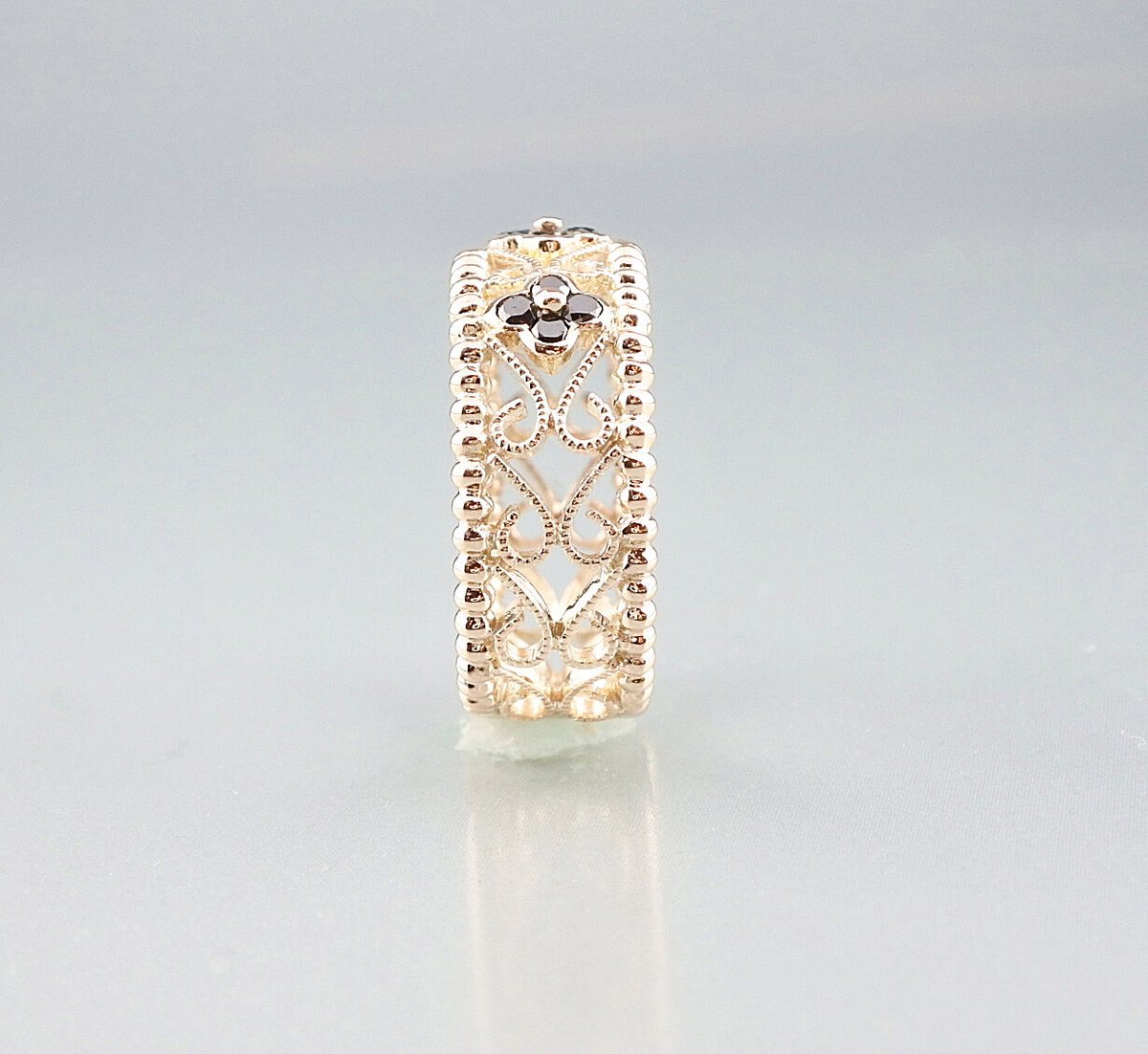 K10ブラックダイヤリング | Volume Jewel Studio