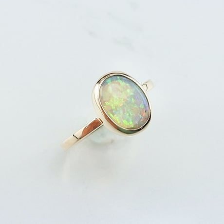 K10オパールリング(1.02ct)
