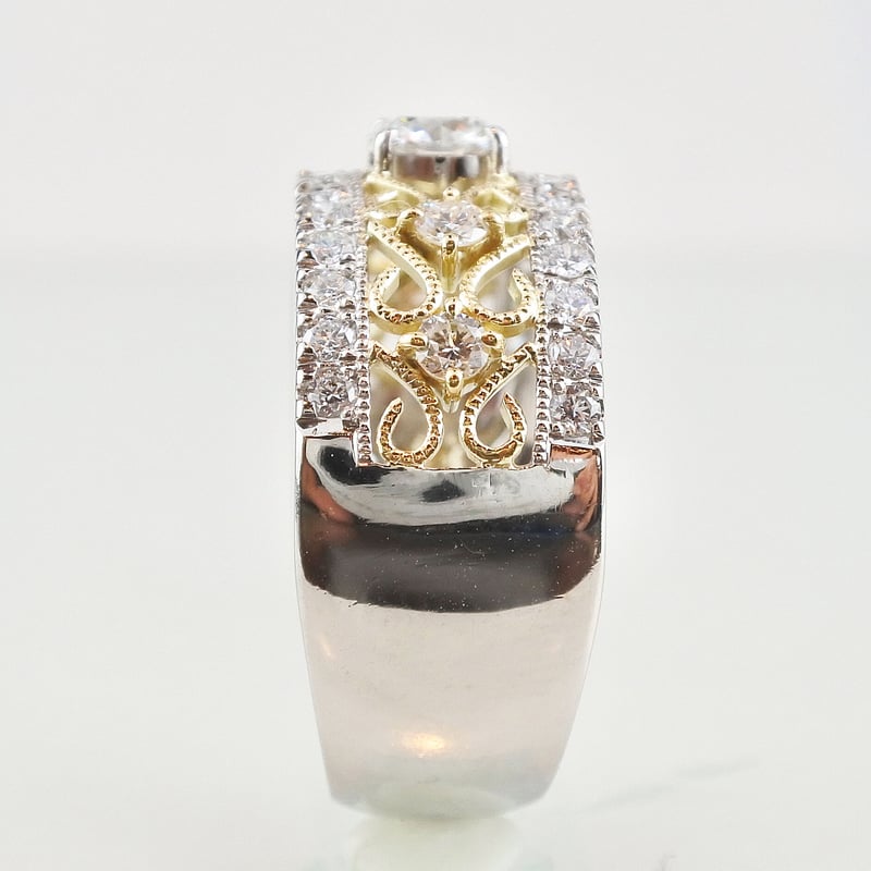 PtK18ダイヤモンドリング | Volume Jewel Studio PtK18ダイヤモンドリング | Volume Jewel Studio