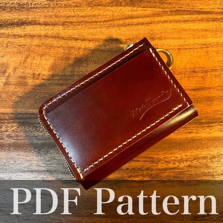 Mini Zipper Wallet Pattern / P-No.6
