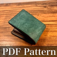 Bi-fold wallet Pattern / P-No.1
