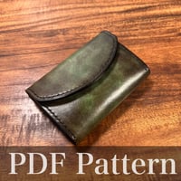 Gusset wallet Pattern / P-No.4