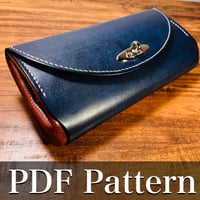 Elegant Long Wallet Pattern / P-No.3