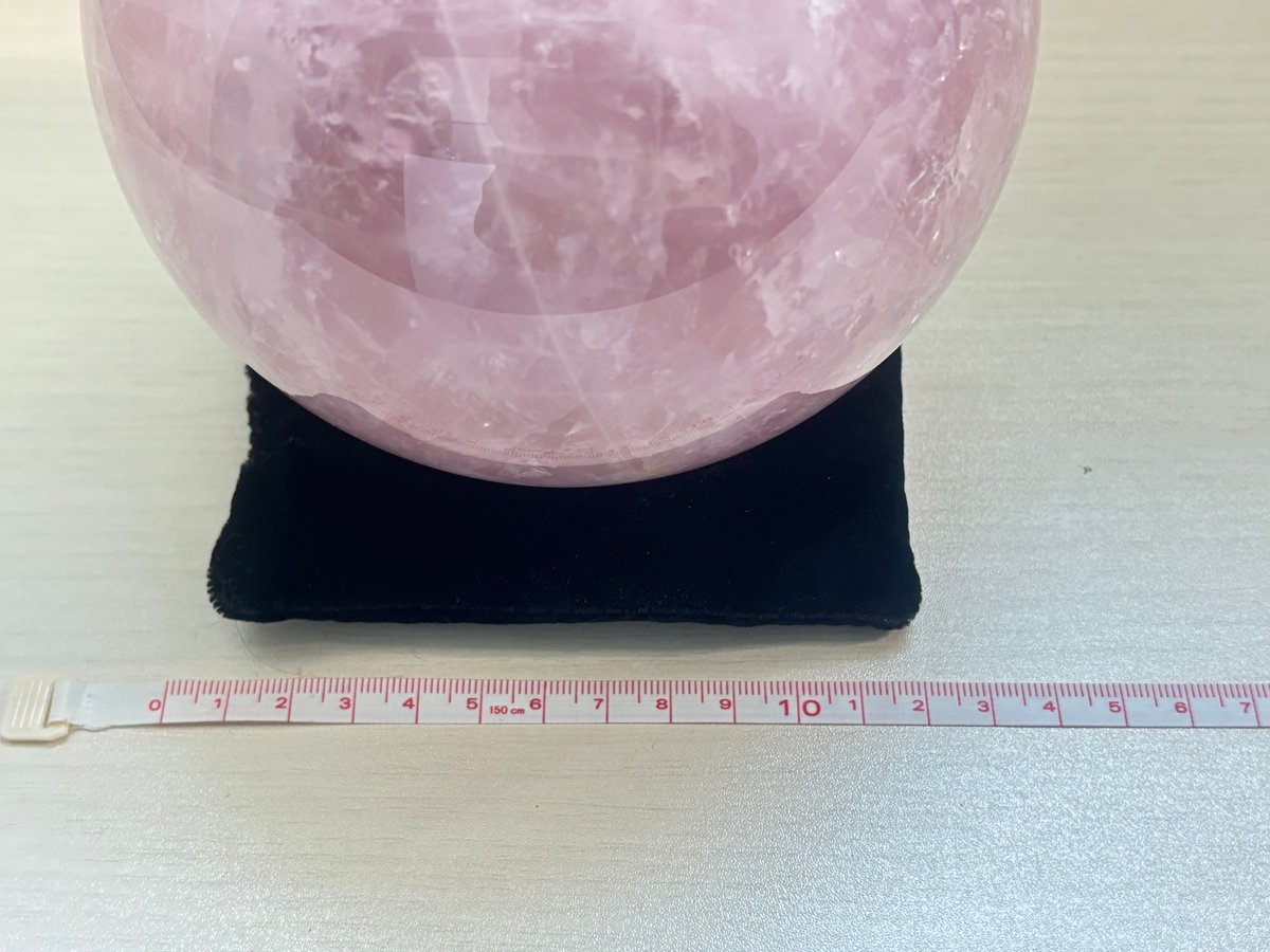 ローズクォーツ特大スフィア | つなぐやさん