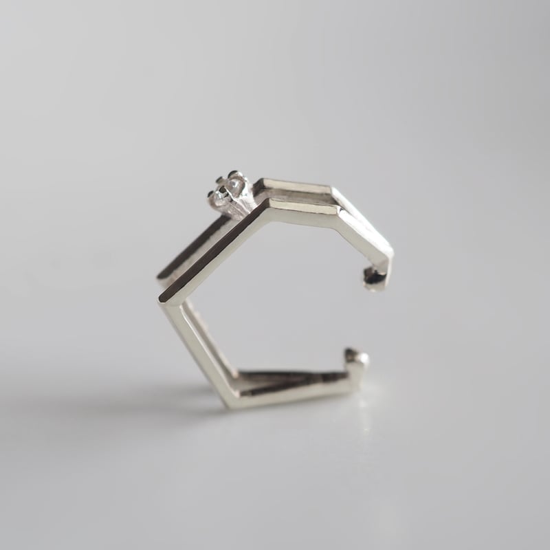 SILVER925　ILoveArizona♡ILoveNavajo♡ 四葉のearring S silver925 LJ24039P 18G LJ24040P 16G lucky