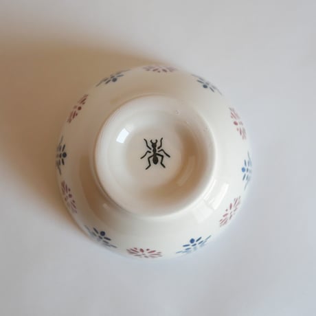 ボウル　Ф１３．５ｃｍ　「フラワーボーダー」