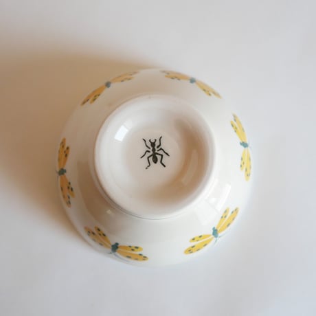 ボウル　Ф１３．５ｃｍ　「ちょうちょ」