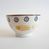 ボウル　Ф１１．３ｃｍ　「魚」