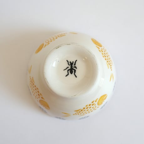 ボウル　Ф１１．３ｃｍ　「魚」