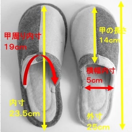 エコラ（Ecolã）の毛布のルームシューズ　スリッパタイプ　白×ベージュ　サイズ３７（２３ｃｍ以下）
