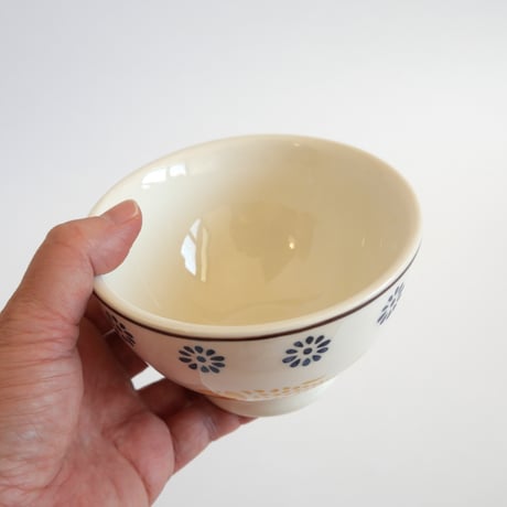 ボウル　Ф１１．３ｃｍ　「魚」