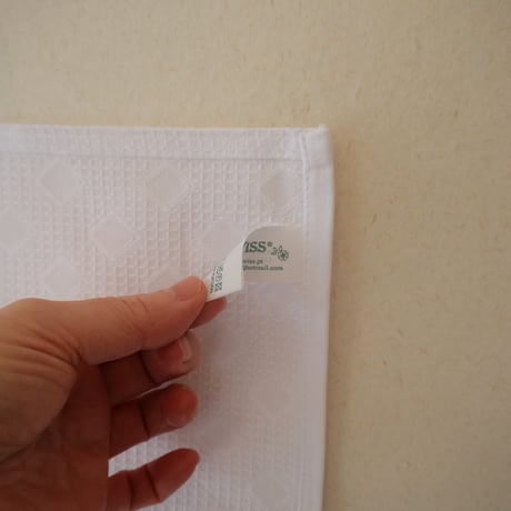 MAWISS　刺繍のキッチンクロス　ネコ