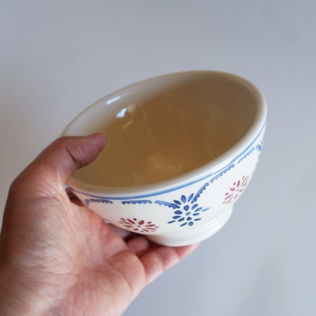 ボウル　Ф１３．５ｃｍ　「フラワーボーダー」