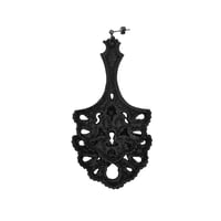 Earring-double fan