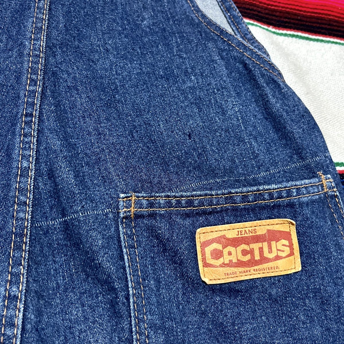 70s　Cactus カクタス　国産ヴィンテージ オーバーオール w26 70's CACTUS オーバーオール | DAFFY'S