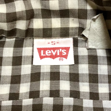70’s Levi’s ギンガムチェック シャツ