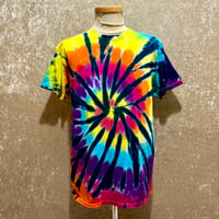 古着 スパイラル タイダイTシャツ