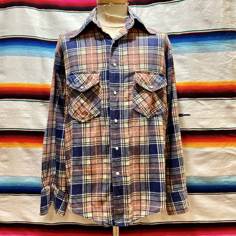 古着 ネルウエスタン シャツ