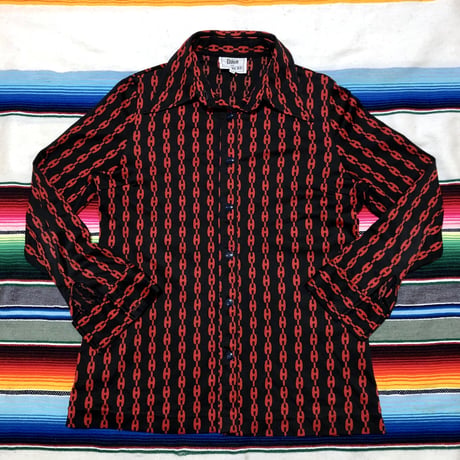 70’s Fashion DE RINOROBE Lady’s レトロ シャツ