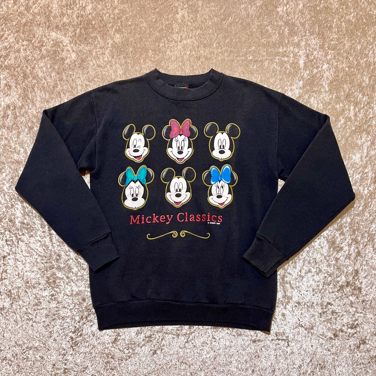 90's MICKEY UNLIMITED ミッキーマウス & ミニーマウス スウェット |