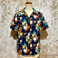 70’s 80’s ポリエステル シャツ ブラウス