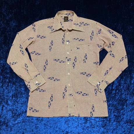ユーロ古着 柄シャツ