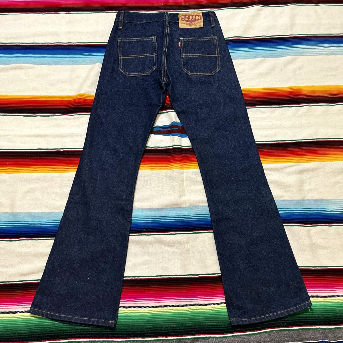 色落！70' ビンテージ EDWIN デニム ハチノス ベルボトム サムライ昭和
