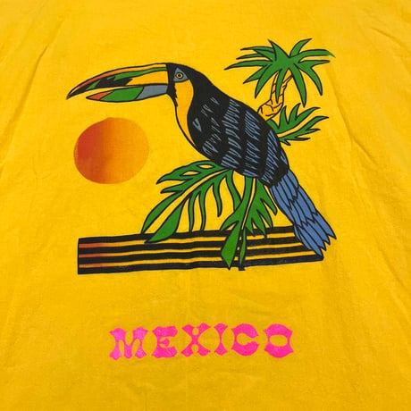 MEXICO 南国 鳥柄 Tシャツ