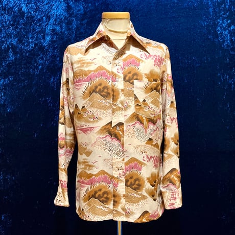 70’s Richman Brothers ポリエステル シャツ
