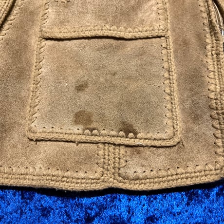 70’s Leather/ニット ジャケット