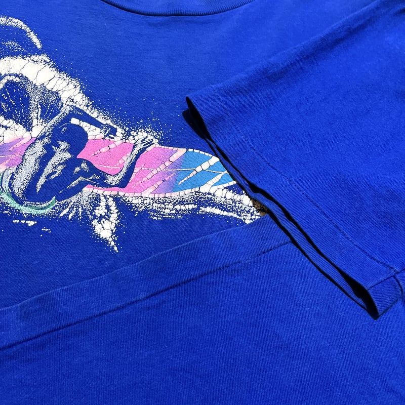 新品未使用　80s　バリ島　TUBES　サーフィン　Tシャツ　当時物　レア　波 ヴィンテージ 80年代 T&C サーフデザイン Tシャツ サーファー