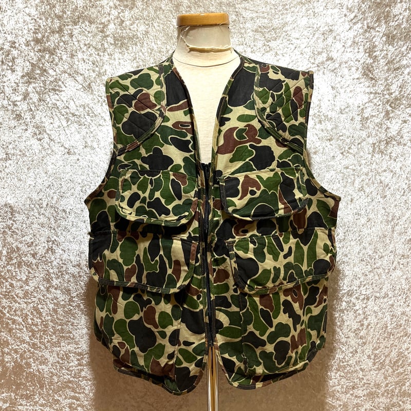 60s KAMO ミッチェルカモ ハンティングベスト 希少 60s KAMO ミッチェルカモ ハンティングベスト 希少 メンズ