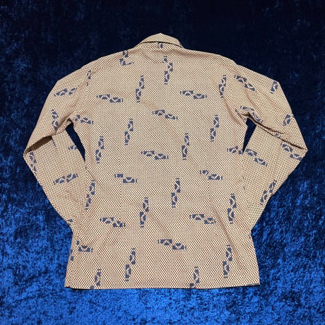 ユーロ古着 柄シャツ