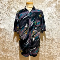 90’s CAMPUS RAYON 柄シャツ