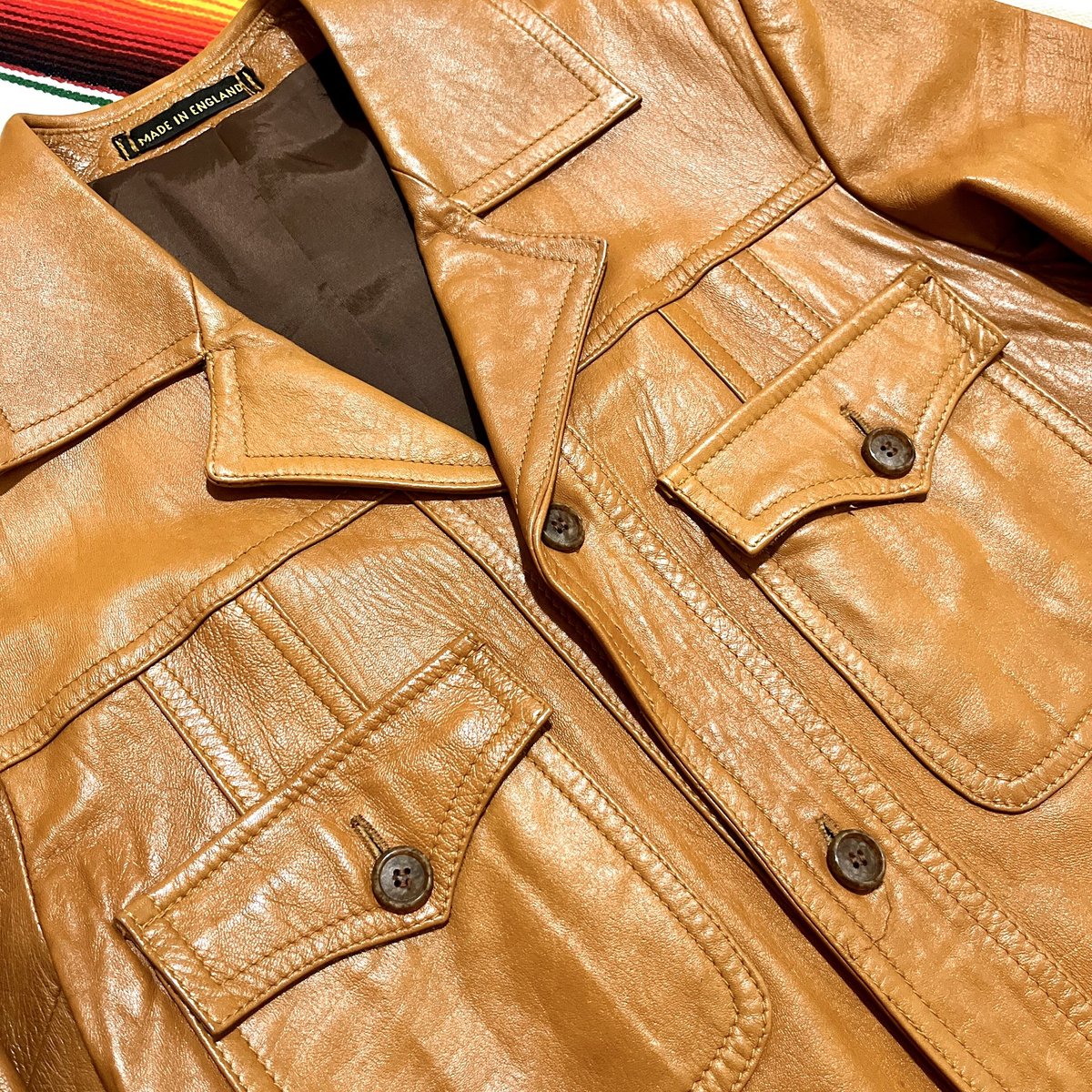70's John Collier Nappa Leather レザージャケット | DAFFY'S