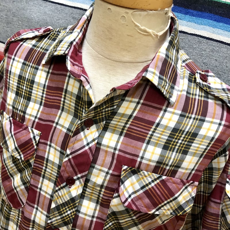 70's CHEMISE by KENNINGTON チェック シャツ | DAFFY'S