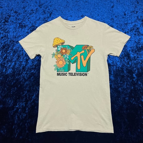 MTV キノコ フラワー Tシャツ