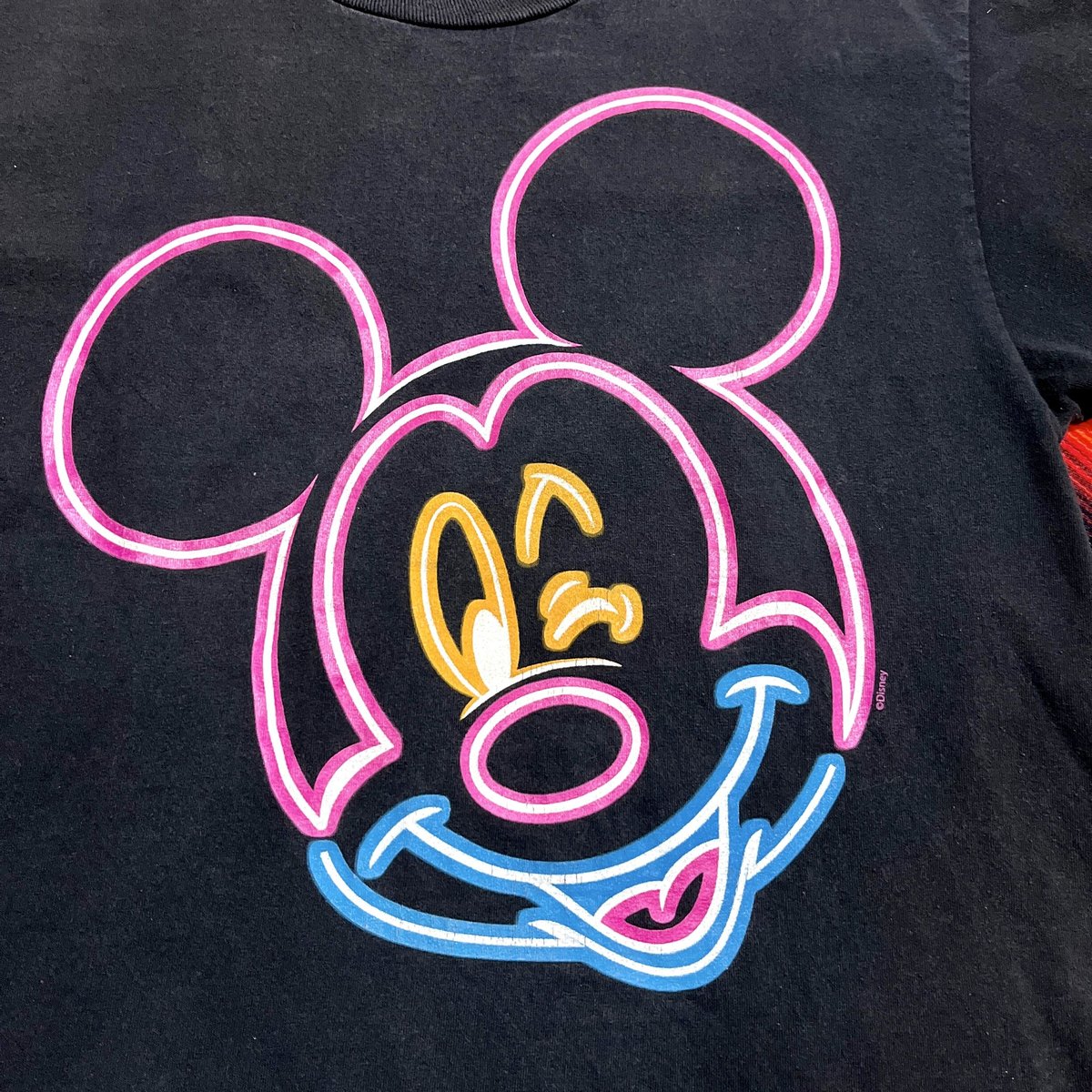 Mickey Mouse ネオンカラー Tシャツ | DAFFY