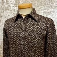 70’s 80’s ウール / アクリル プルオーバー シャツ