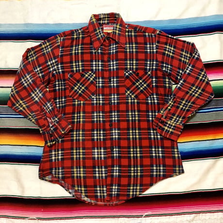 80’s FLANNEL CRAFT プリント ネルシャツ