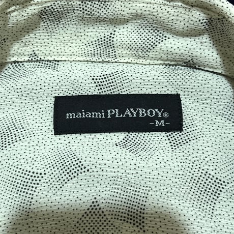 miami PLAYBOY ポリエステル シャツ