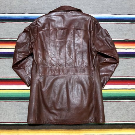 80’s Campus レザー ジャケット