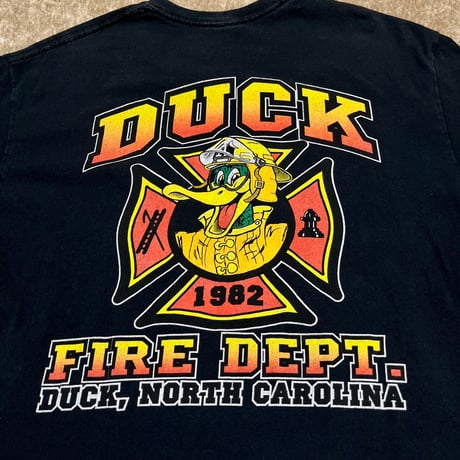 DUCK FIRE DEPT Tシャツ