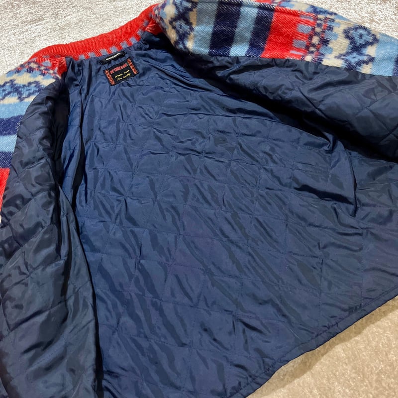 90s ウール　McGREGOR ブラック 90s McGREGOR suede leather swing top ヴィンテージ