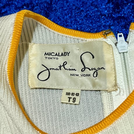 70’s MICALADY Jonathan Logan ノースリーブ ワンピース