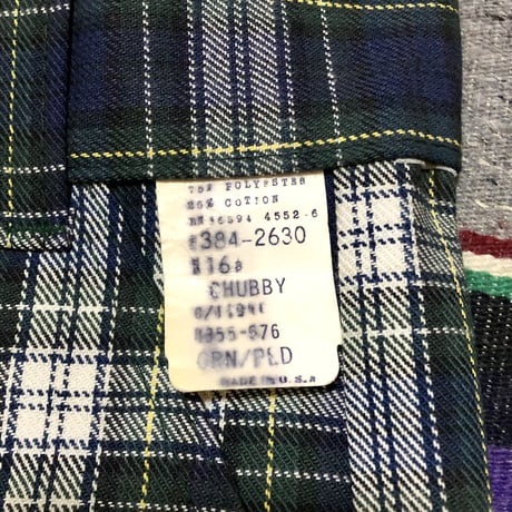 70’s JCPenney チェック ワイドパンツ