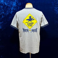 Anvil バータグ SURFER X-ING リンガー Tシャツ