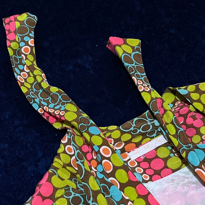 70's サイケ ドット柄 ワンピース | DAFFY'S