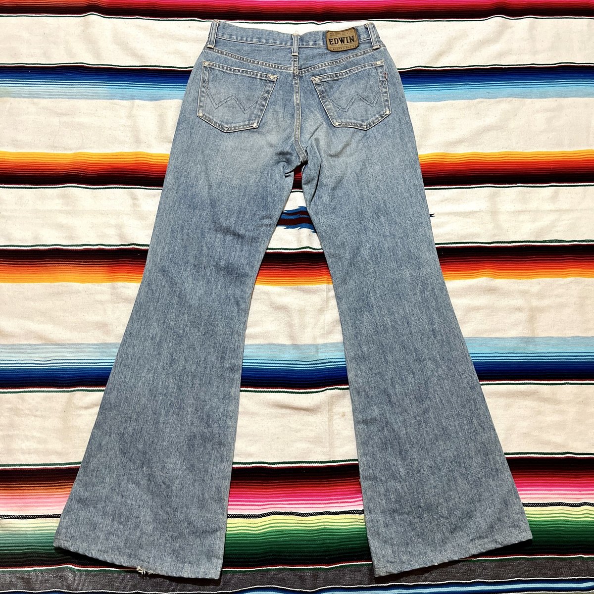 EDWIN 800sx indigo bell-bottom Y2K ロング丈 EDWIN 800SX ベルボトム | DAFFY'S